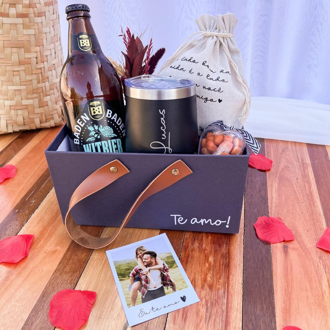 Kit Cerveja Artesanal + Copo Térmico