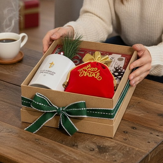 Kit Caneca + Chocolate + Cookie