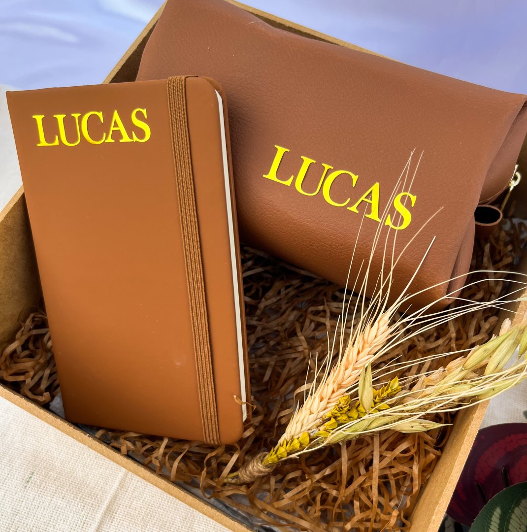 Kit Nécessaire + Bloquinho