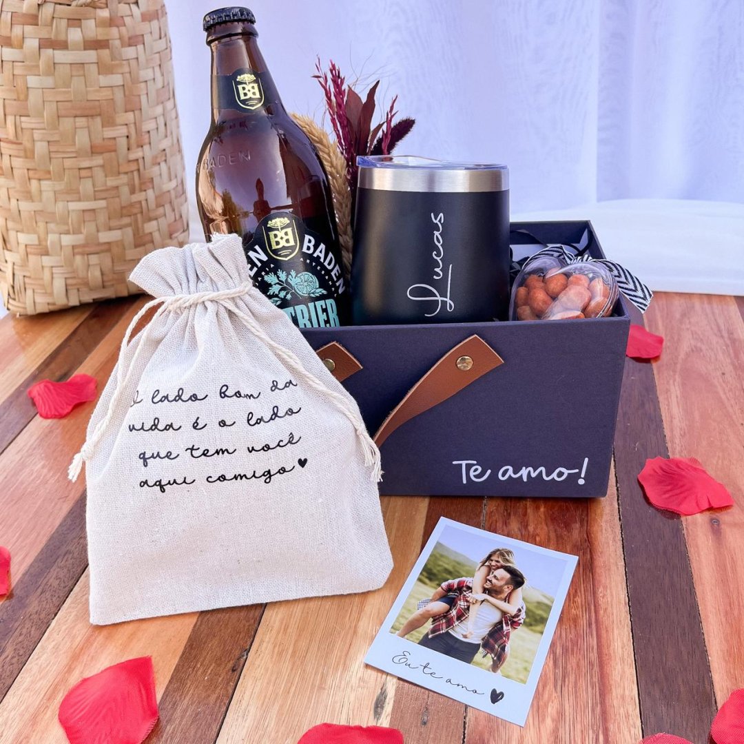 Kit Cerveja Artesanal + Copo Térmico