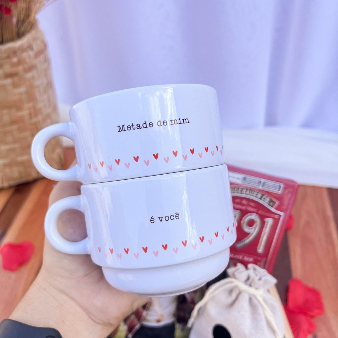 Kit Xícaras + Porta Retrato