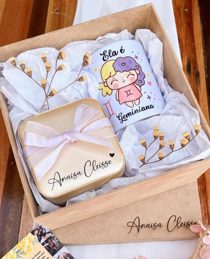 Kit Porta-joias + Caneca